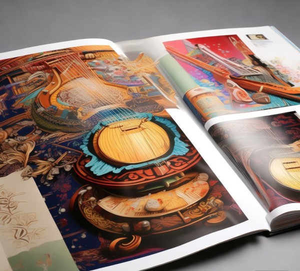 敦煌乐器产品画册设计,传承与创新 敦煌乐器产品画册设计,传承与创新