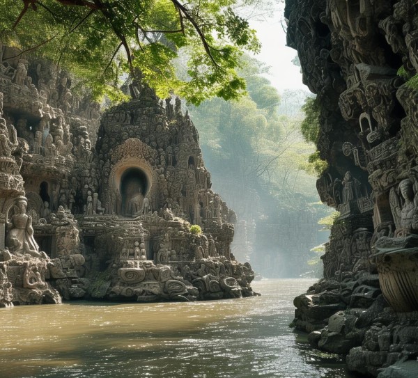龙门石窟,视觉艺术的永恒之旅 龙门石窟,视觉艺术的永恒之旅