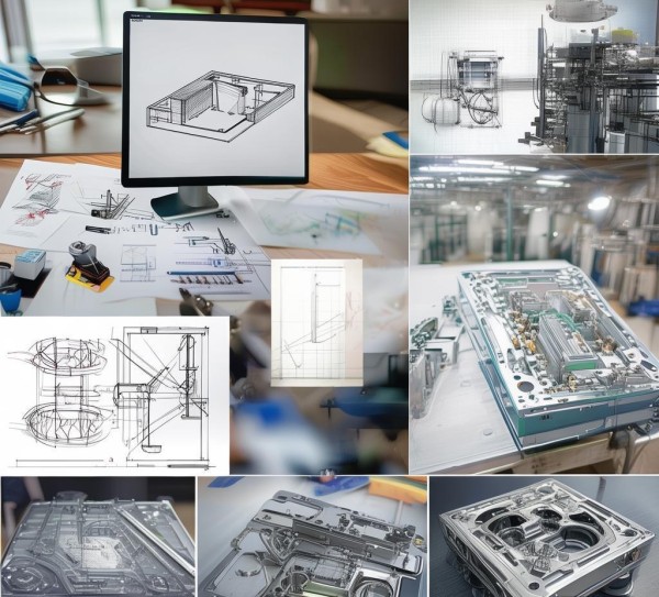 模具产品画册设计图纸，从设计到制作的全生命周期管理